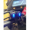 Мото кнопка на руль з підсвічуванням - VGEBY Dual Black IP55, 12В, 16А (підсвічування Blue) Мото кнопка на руль з підсвічуванням - VGEBY Dual Black IP55, 12В, 16А (підсвічування Blue)