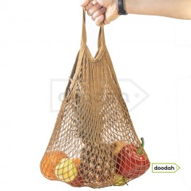 Еко сумка картата "Авоська" велика 7л - Avoskin Bag Brown Еко сумка картата "Авоська" велика 7л - Avoskin Bag Brown