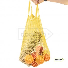 Еко сумка картата "Авоська" велика 7л - Avoskin Bag Yellow Еко сумка картата "Авоська" велика 7л - Avoskin Bag Yellow