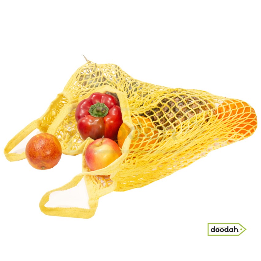 Еко сумка картата "Авоська" велика 7л - Avoskin Bag Yellow
