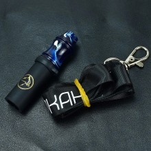 Персональный мундштук для кальяна Wolf AKL Black + ремень Персональный мундштук для кальяна Wolf AKL Black + ремень