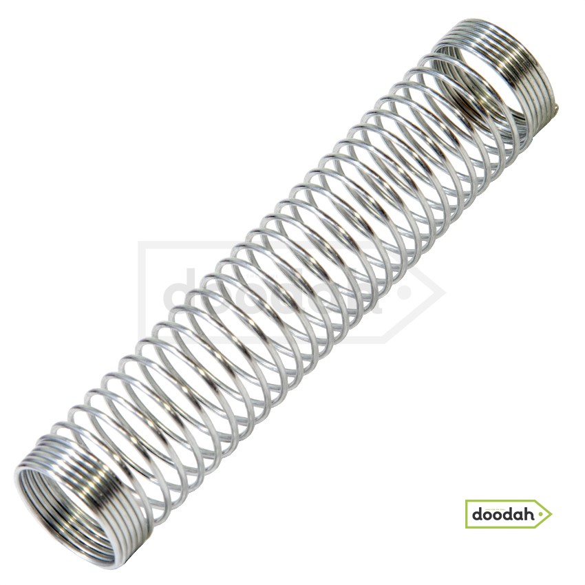 Пружина для трубки (шланга) кальяна - Hookah Team 19 * 110 mm, Silver