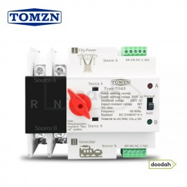 Автомат введення резерву Tomzn TOQ5-125/2 - 125А / 100-240V, однофазний, змінного струму Автомат введення резерву Tomzn TOQ5-125/2 - 125А / 100-240V, однофазний, змінного струму