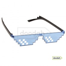 Окуляри Thug Life 8 Bit (8 біт) Blue