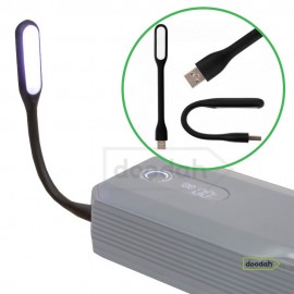 Гнучка USB Led лампа для ноутбука, павербанка – CARPRIE TSLEE Black 17 см Гнучка USB Led лампа для ноутбука, павербанка – CARPRIE TSLEE Black 17 см