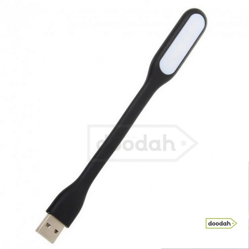 Гибкая USB Led лампа для ноутбука, повербанка – CARPRIE TSLEE Black 17 см
