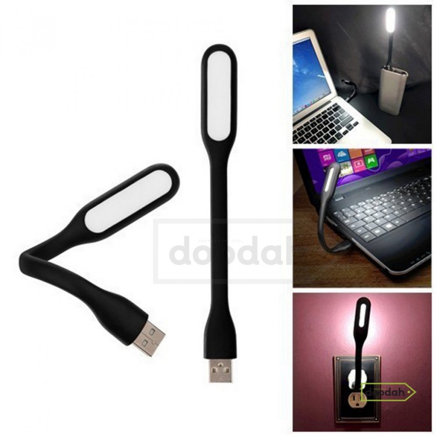 Гибкая USB Led лампа для ноутбука, повербанка – CARPRIE TSLEE Black 17 см