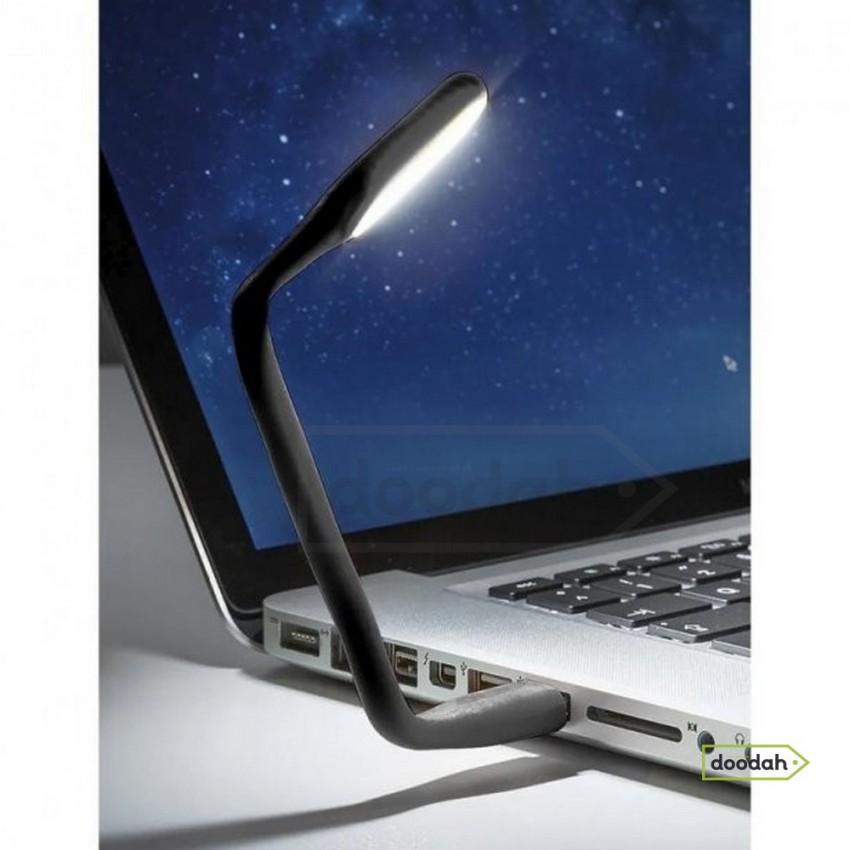 Гибкая USB Led лампа для ноутбука, повербанка – CARPRIE TSLEE Black 17 см