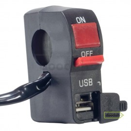 Мото перемикач - MotoMax MS3 з USB портом, IP54. Гарантія 6 міс. Мото перемикач - MotoMax MS3 з USB портом, IP54. Гарантія 6 міс.