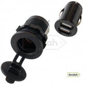Авто / Мото USB порт прикуривателя - Recessed Built - зарядний пристрій з адаптером. Гарантія 6 міс. Авто / Мото USB порт прикуривателя - Recessed Built - зарядний пристрій з адаптером. Гарантія 6 міс.
