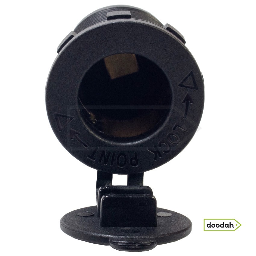 Авто / Мото USB порт прикуривателя - Recessed Built - зарядний пристрій з адаптером. Гарантія 6 міс.