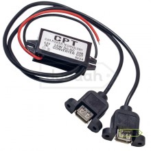 Авто / Мото зарядний пристрій USB - CPT mod 2. Гарантія 6 міс. Авто / Мото зарядний пристрій USB - CPT mod 2. Гарантія 6 міс.
