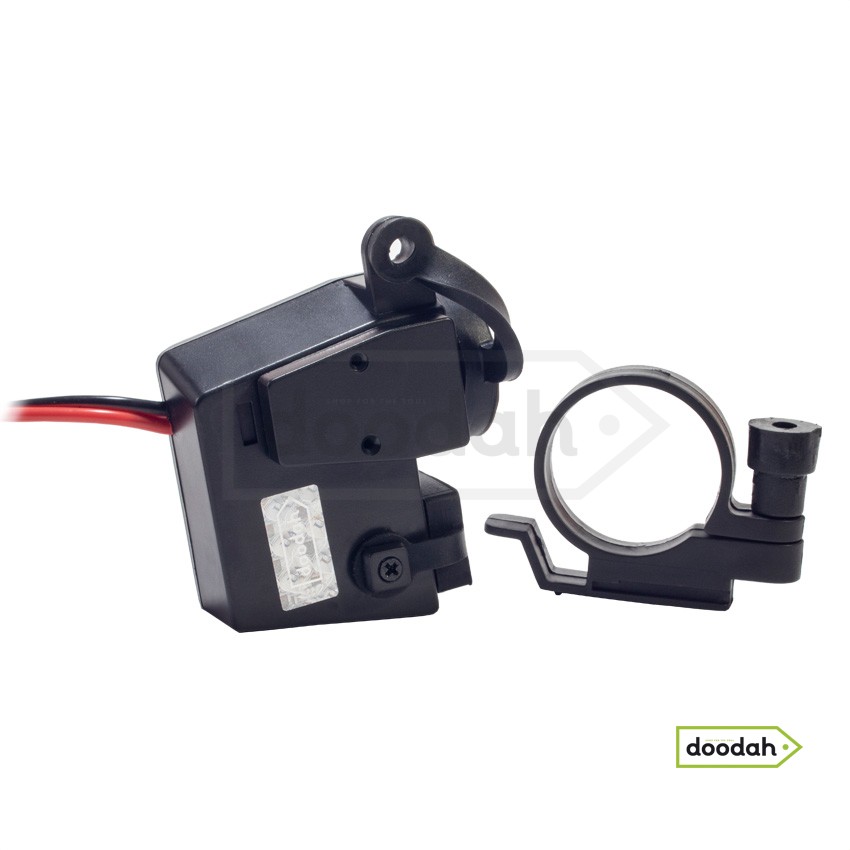 Авто / Мото USB зарядное устройство с прикуривателем - D-961 (2in1). Гарантия 6 мес.
