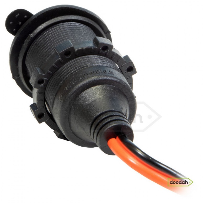 Порт прикурювач Recessed Marine 12-24V, IP55. Гарантія 6 міс.