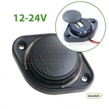 Авто / Мото USB зарядний пристрій 12-24V / IP 54 / 3.1A - Passenger 4 White Авто / Мото USB зарядний пристрій 12-24V / IP 54 / 3.1A - Passenger 4 White