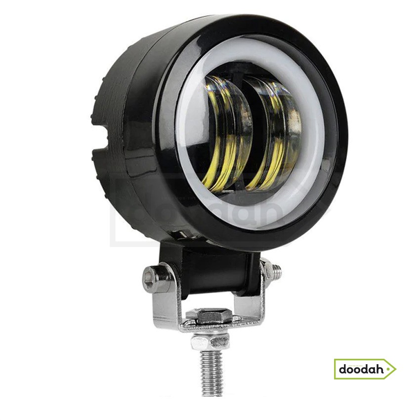 Мото фара Ladiami CI 20W - White, IP68 (допоміжне світло). Гарантія 6 міс.