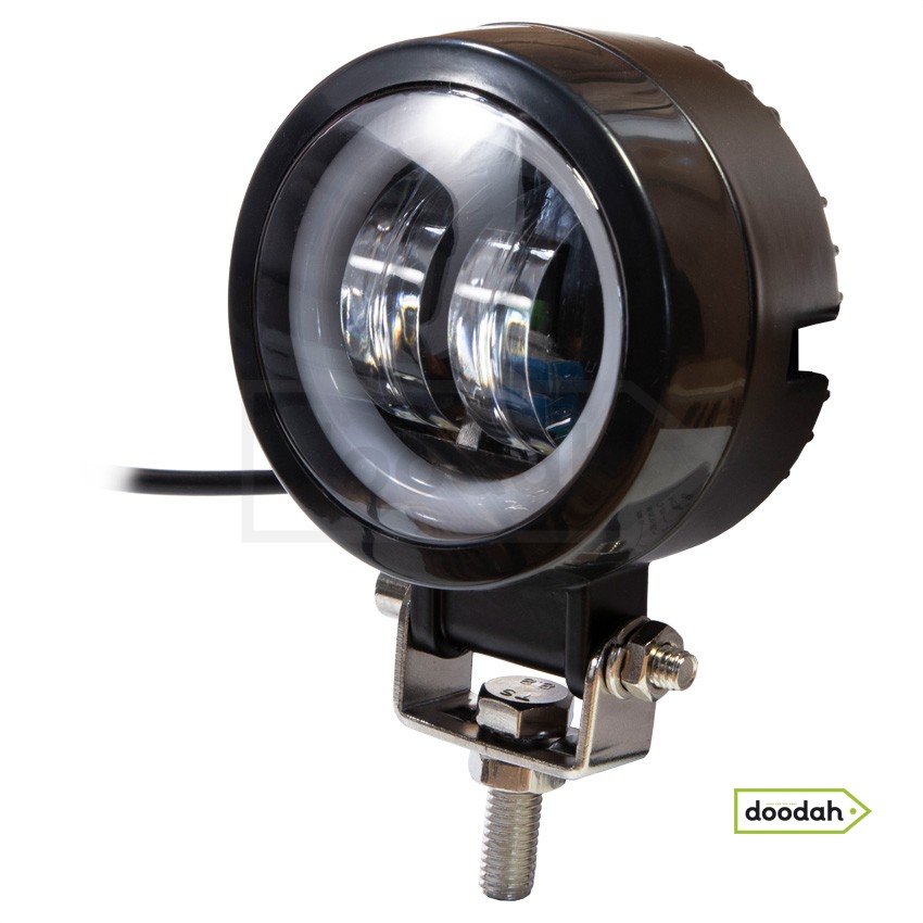 Мото фара Ladiami CI 20W - White, IP68 (допоміжне світло). Гарантія 6 міс.