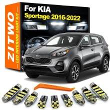 Комплект LED-ламп для салону Kia Sportage (2016–2022) / 5-8W / 300 Lm / White - ZITWO Комплект LED-ламп для салону Kia Sportage (2016–2022) / 5-8W / 300 Lm / White - ZITWO