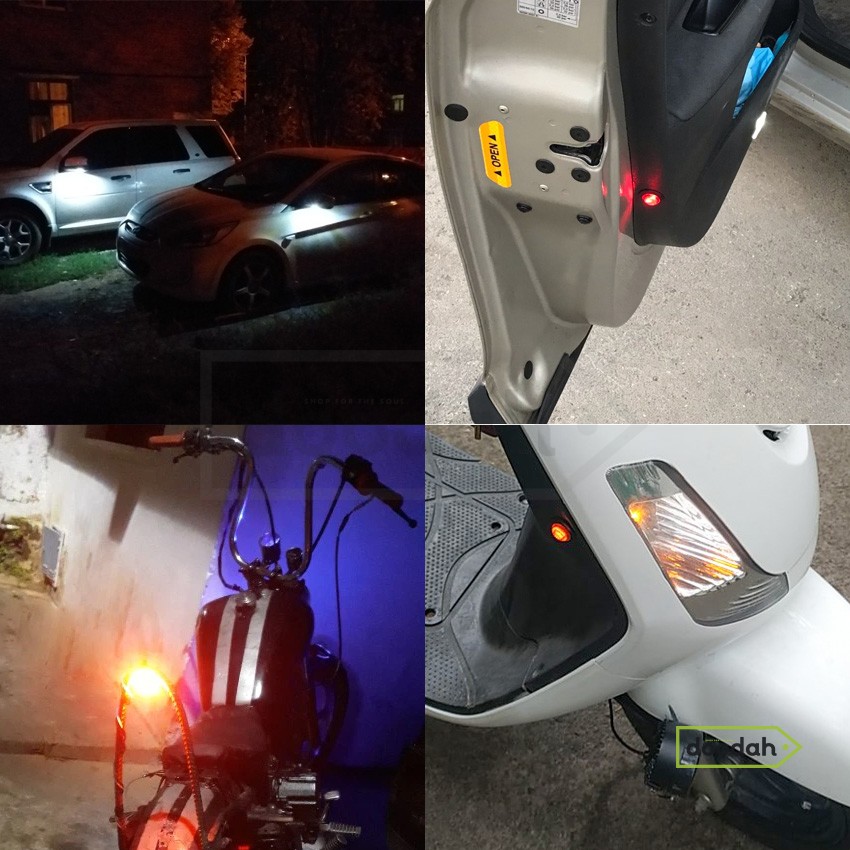 Фара (додаткове світло) CARPRIE L1, 1 Вт, IP67 - Orange (Помаранчевий)