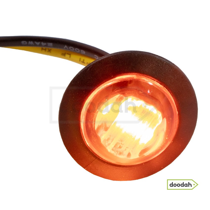 Фара (додаткове світло) CARPRIE L1, 1 Вт, IP67 - Orange (Помаранчевий)