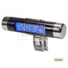 Датчик температури автомобільний з годинником Backlit YA398-SZ. Гарантія 6 міс. Датчик температури автомобільний з годинником Backlit YA398-SZ. Гарантія 6 міс.