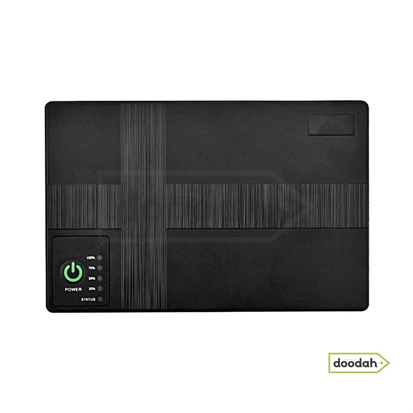 ДБЖ для роутерів CARPRIE - DC1018P / UPS / 10400 mAh / 18W / DC 5V/9V/12V POE (для маршрутизаторів, ліхтарів, ламп, ip камер)