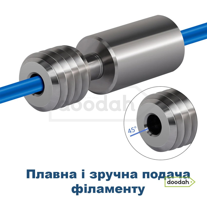 Горло-термобарьер (шпілька) 6*19MM / Титановий сплав - KINGROON Heatbreak T Ender 3 S1 / V3 SE