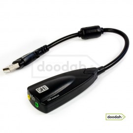 Зовнішня звукова карта USB Buxom Sound 5H - зі шнуром. Гарантія 6 міс. Зовнішня звукова карта USB Buxom Sound 5H - зі шнуром. Гарантія 6 міс.