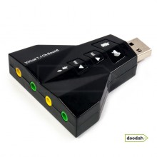 Зовнішня звукова карта GoodEm USB PD560. Гарантія 6 міс. Зовнішня звукова карта GoodEm USB PD560. Гарантія 6 міс.