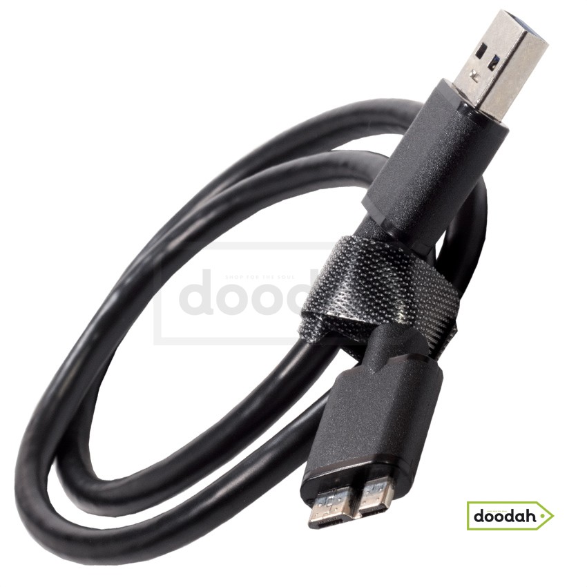 Кабель USB 3.0 на Micro-B - Robotsky Type A 50 см Black