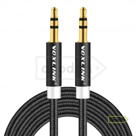 Кабель аудіо - Voxlink 3.5 mm 2 метра (F-F)