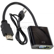 Перехідник (відео конвертер на дроті 1080 P) HDMI Audio-VGA - Tishric. Гарантія 6 міс.