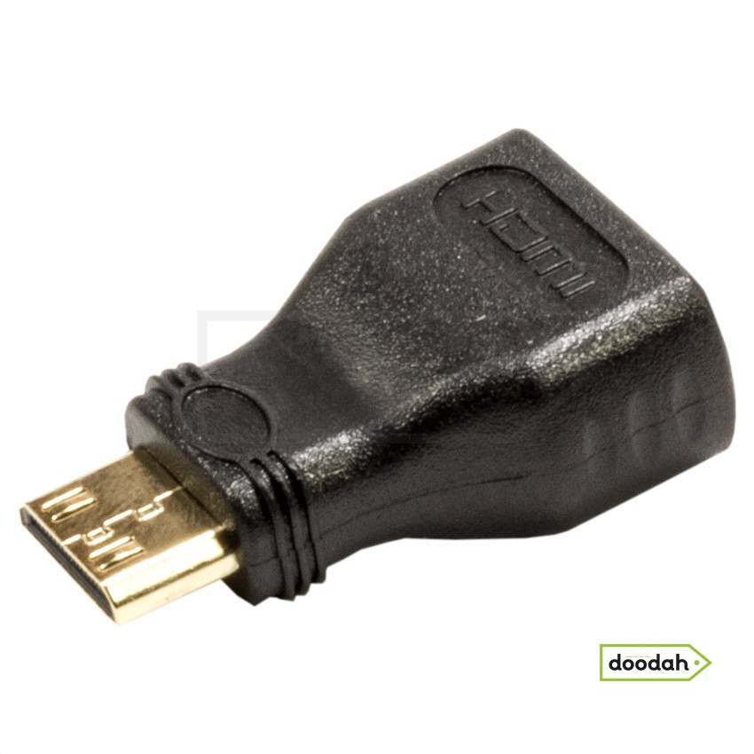 Перехідник HDMI M на HDMI mini F (1.4) CARPRIE. Гарантія 6 міс.