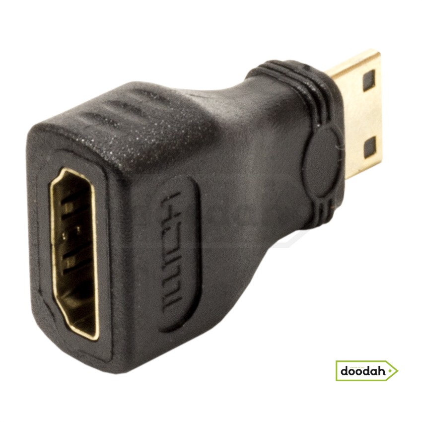 Перехідник HDMI M на HDMI mini F (1.4) CARPRIE. Гарантія 6 міс.
