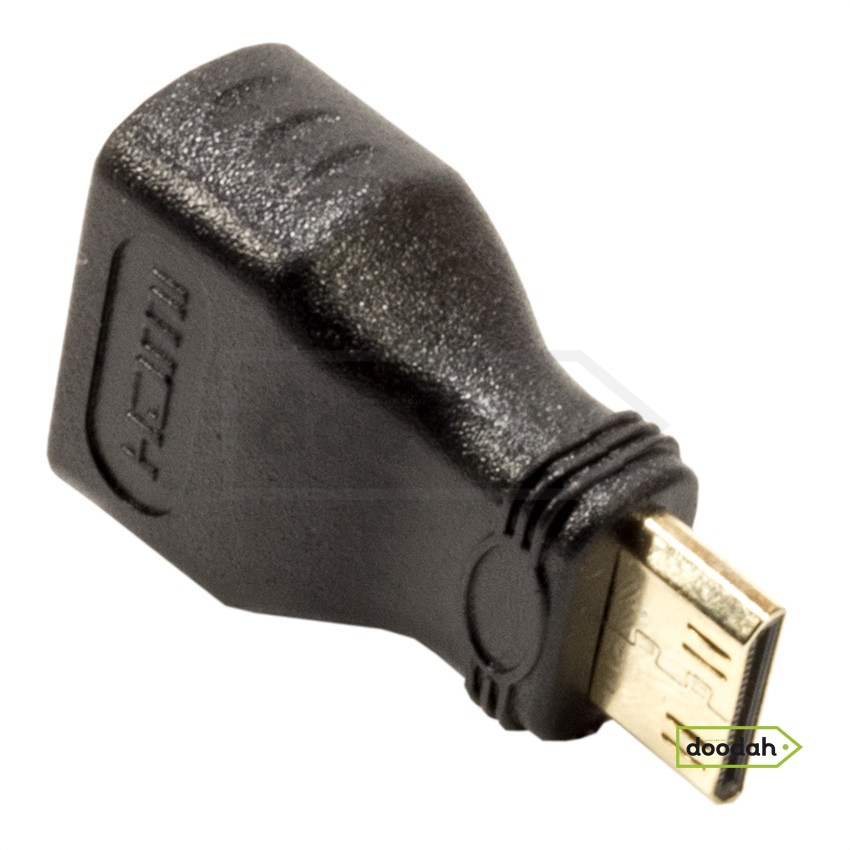 Перехідник HDMI M на HDMI mini F (1.4) CARPRIE. Гарантія 6 міс.
