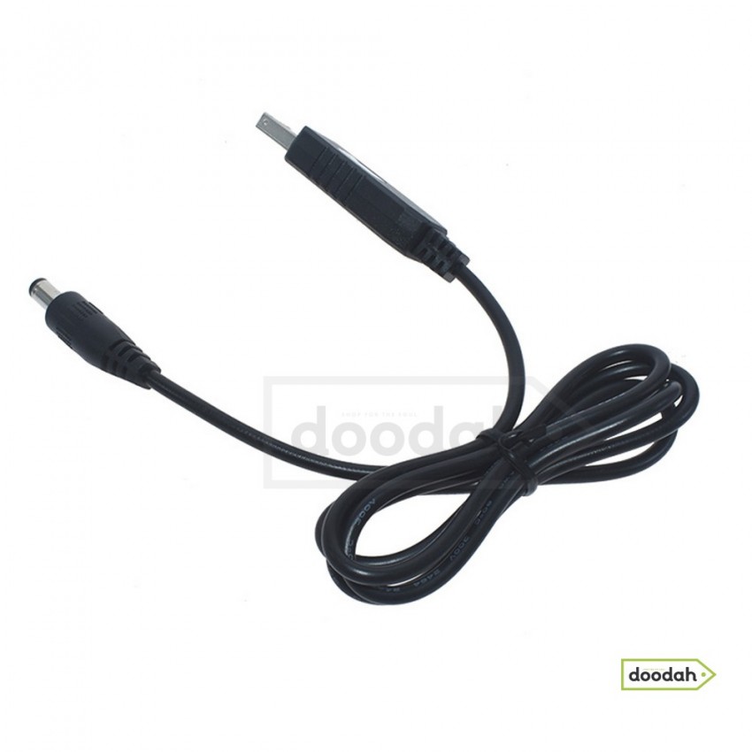 USB кабель живлення від Power Banka CARPRIE - 5,5*2,5 мм 9V (для роутерів, маршрутизаторів, ліхтарів, ip камер)
