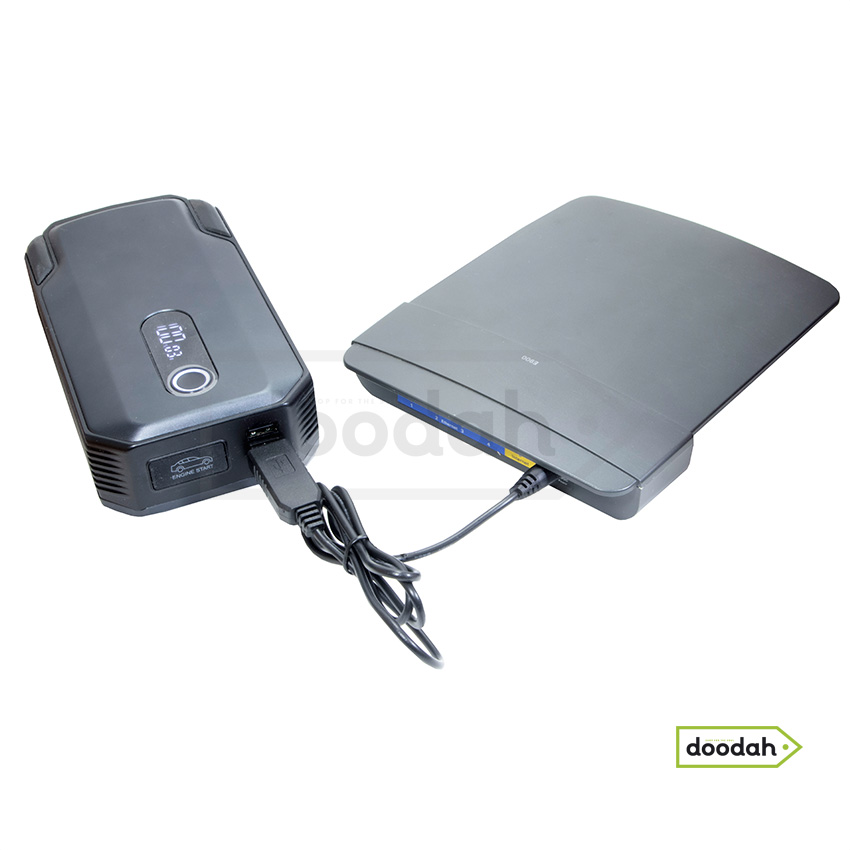 USB кабель живлення від Power Banka CARPRIE - 5,5*2,5 мм 9V (для роутерів, маршрутизаторів, ліхтарів, ip камер)