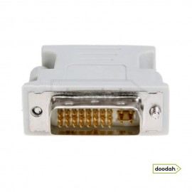 Перехідник адаптер DVI (24+5 pin)-VGA M/F (A-DVI-VGA) - GoodEm