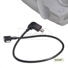 Кабель передачи данных OTG Micro USB - Lightning iOS для пульта DJI Spark, AIR, Mavic, Mini, Pro Zoom, Hubson, Zino