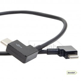 Кабель передачі даних OTG Type C - Lightning iOS для пульта DJI AIR 2, Mini 2