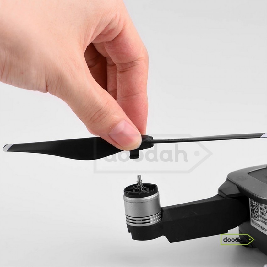 Комплект лопастей (4 пропеллера) MaxFun 5332 Silver - для DJI Mavic Air