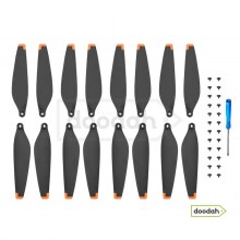 Комплект лопастей (пропеллеры 8 шт) MaxFun 6030 Orange - для DJI Mini 3 Pro
