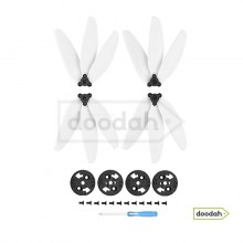 Комплект лопастей трехлопастных (4 шт) MaxFun H2 White - для DJI Mavic Mini / Mini 2 / Mini SE