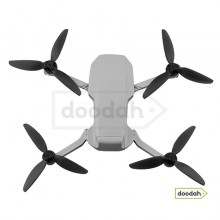 Комплект лопастей трехлопастных (4 шт) MaxFun H2 Black - для DJI Mavic Mini / Mini 2 / Mini SE