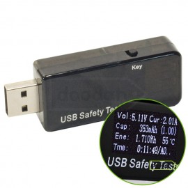 Тестер USB вольтметр, амперметр, 3,5-30V, 0-5.1A - J7-t PRO plus