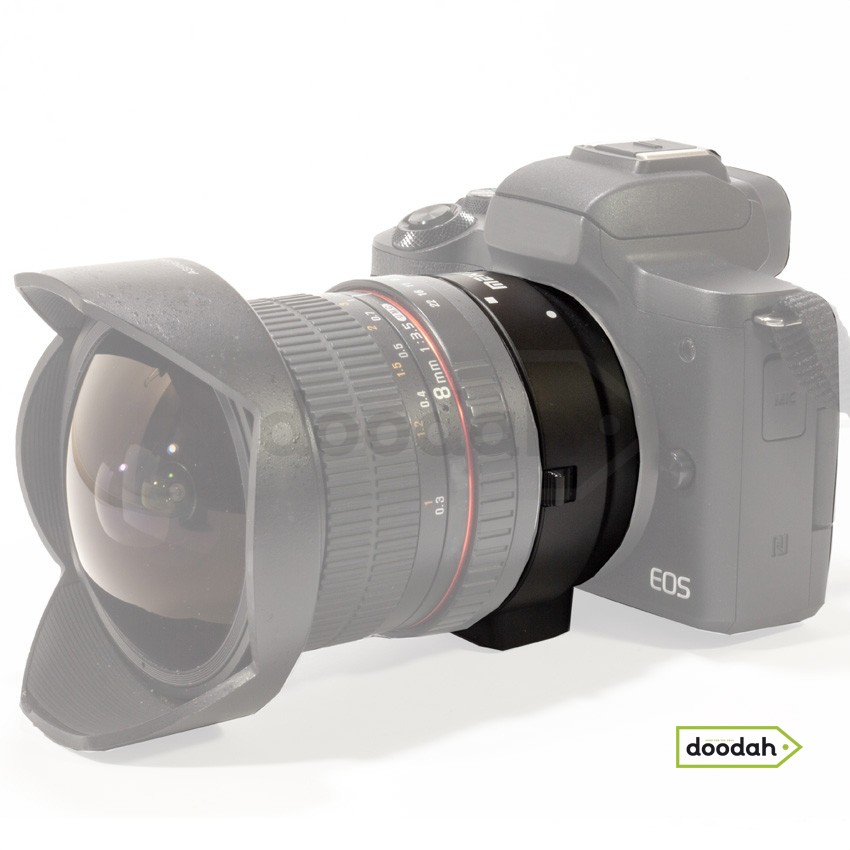 Переходник (адаптер) с объективов EF/EF-S для камер Canon EF-M на – Meike MK-C-AF4 (автофокусный)