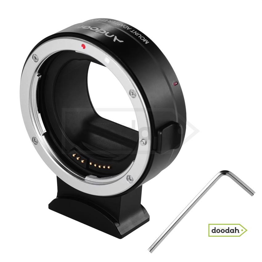 Перехідник (адаптер) з об'єктивів EF/EF-S для камер Canon EOS R – байонет RF (автофокусний) Andoer