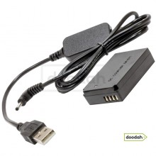Сетевой адаптер CARPRIE DR-E12 USB "имитатор батареи" LP-E12 для Canon EOS M Сетевой адаптер CARPRIE DR-E12 USB "имитатор батареи" LP-E12 для Canon EOS M