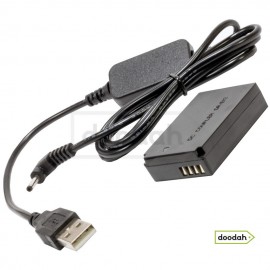 Сетевой адаптер CARPRIE DR-E12 USB "имитатор батареи" LP-E12 для Canon EOS M Сетевой адаптер CARPRIE DR-E12 USB "имитатор батареи" LP-E12 для Canon EOS M