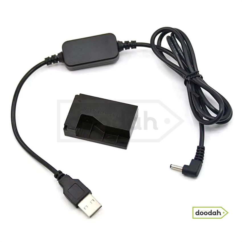 Сетевой адаптер CARPRIE DR-E15 USB "имитатор батареи" LP-E15 / ACK-E8 / LP-E8 для Canon EOS Rebel SL1, SL1, EOS 100D